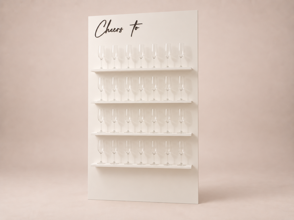 Sektwand – Champagner-Wall