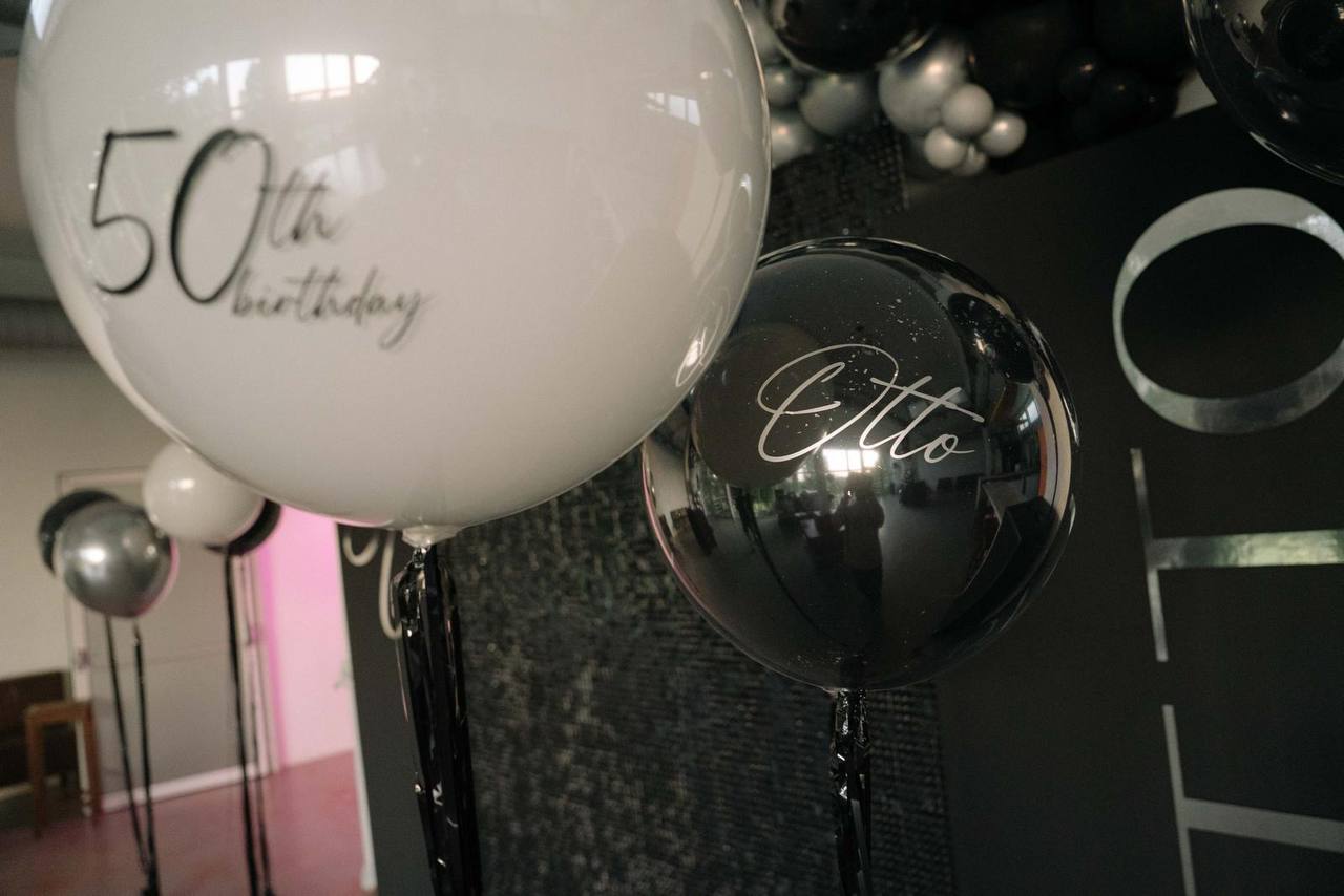 Bedruckte Ballons mit Namen