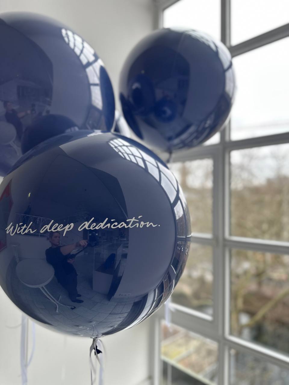 Corporate-Ballons in Markenfarben