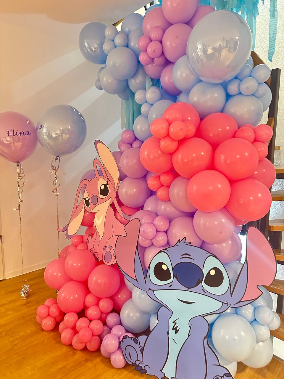 Kindergeburtstag in Korallentönen