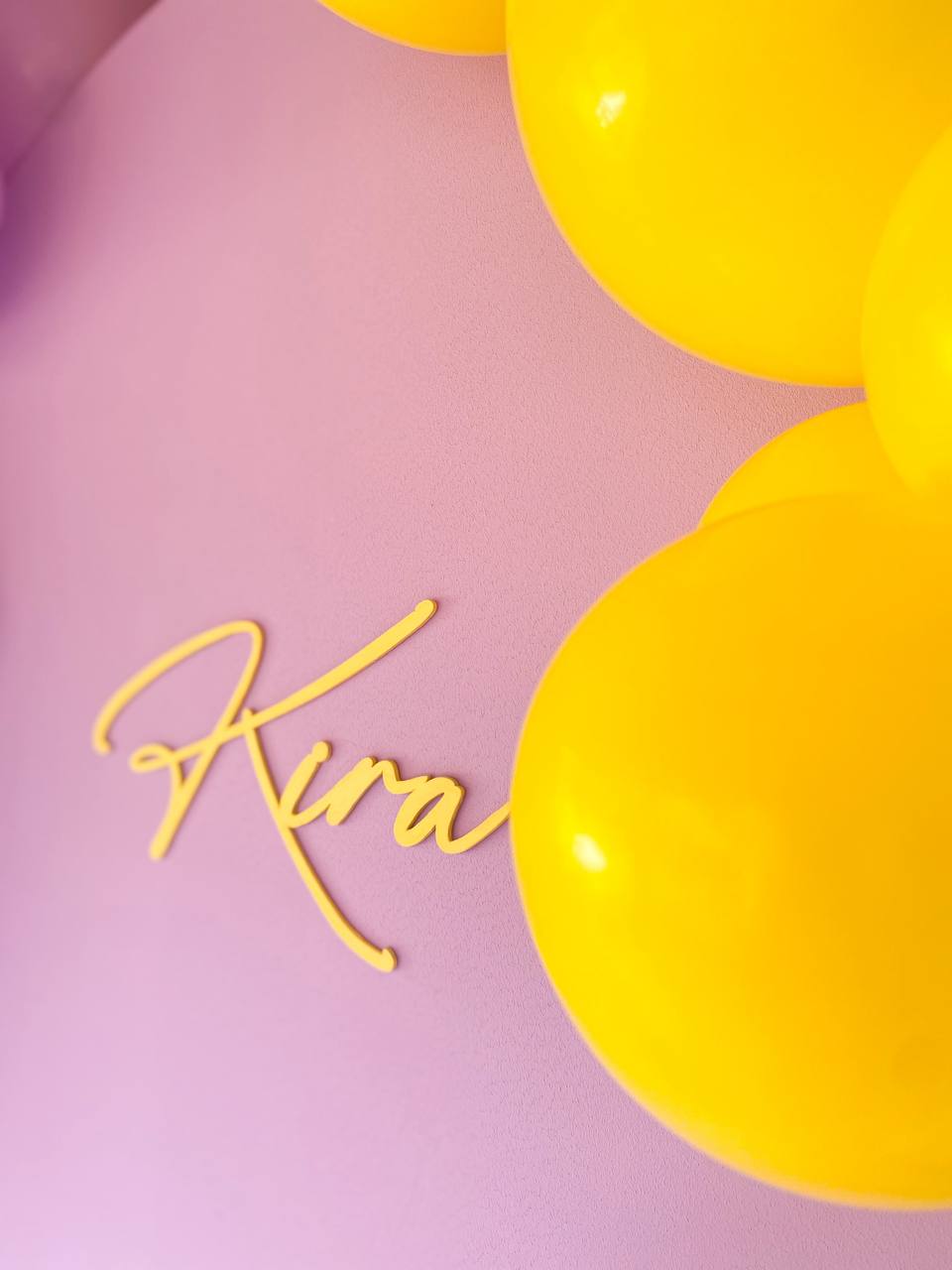 Personalisierter Name in Gold