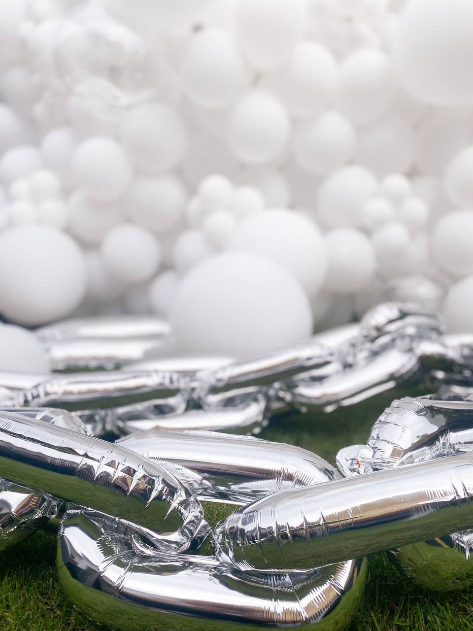 Ballonketten in Silber