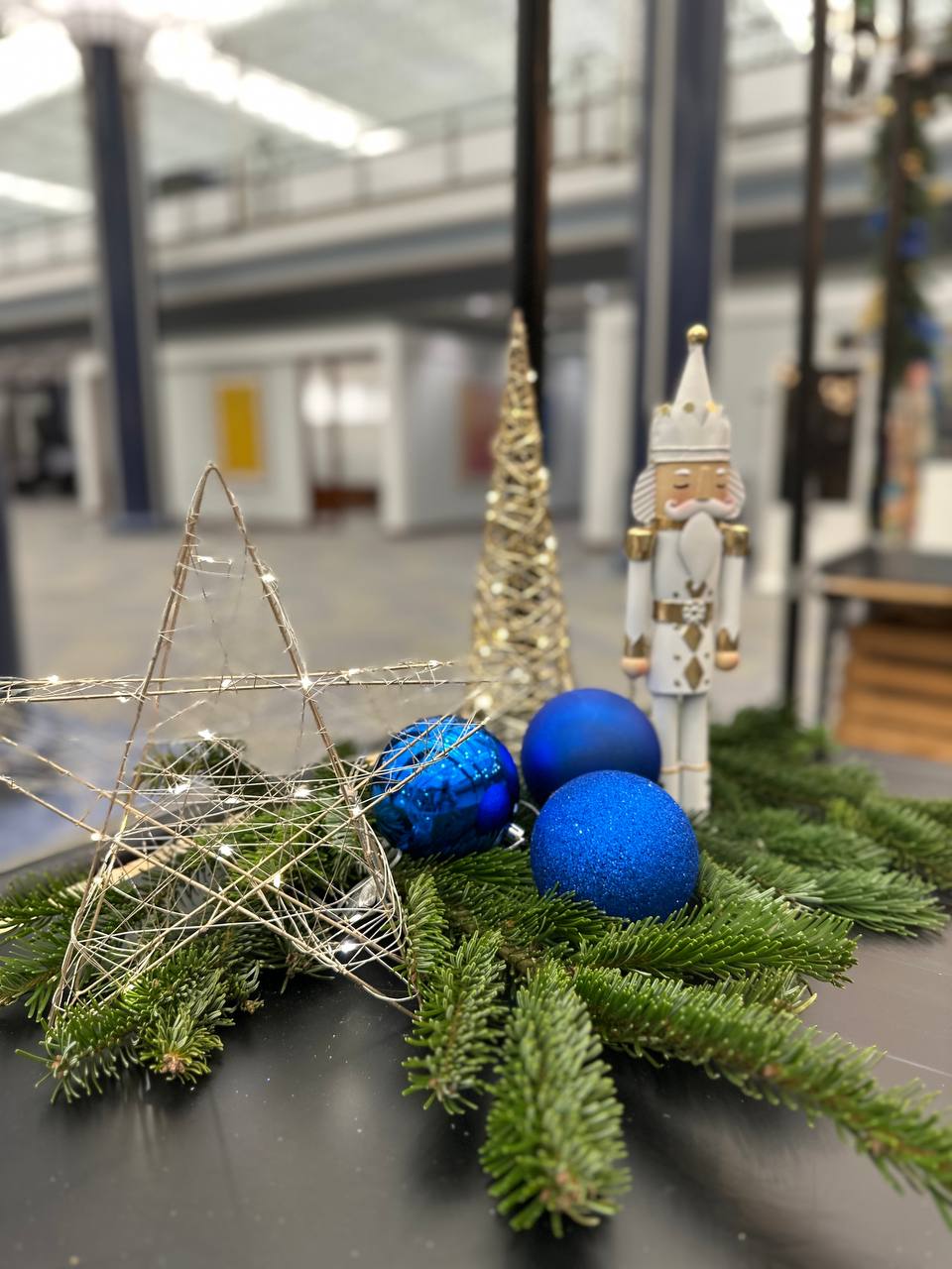 Weihnachtssterne im Detail